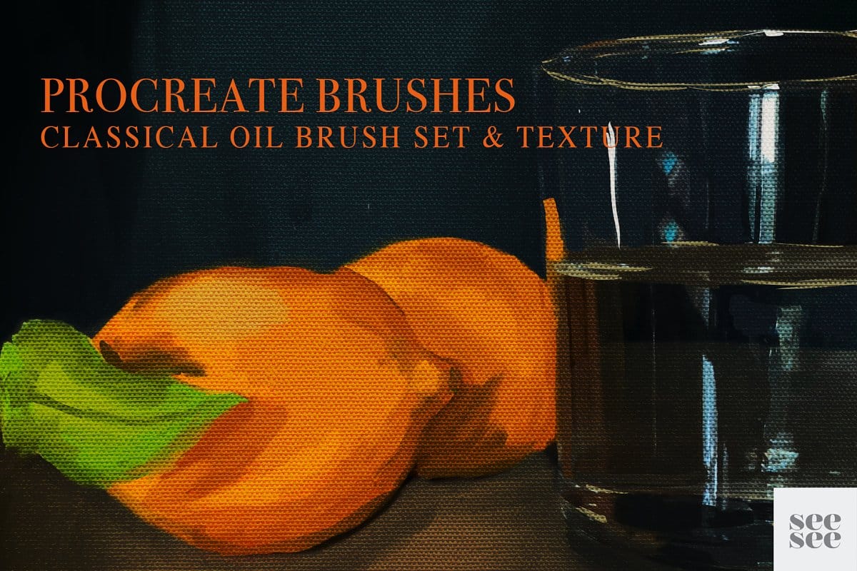 free oil brushes for procreate