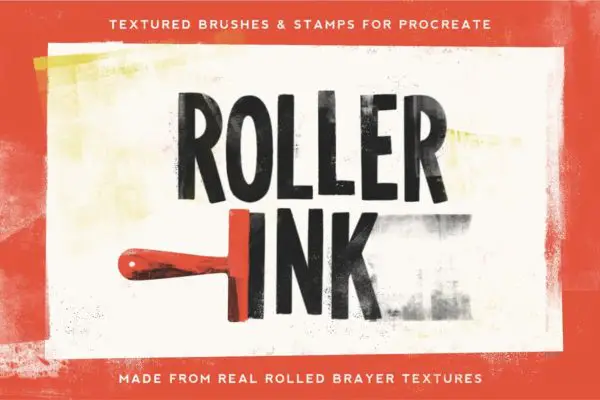 Roller Ink Procreate Pack