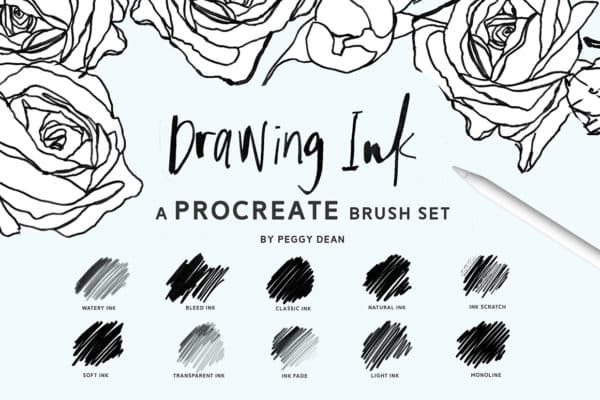 Drawing Ink Tool Procreate