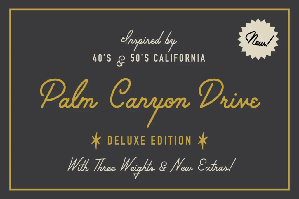Palm Canyon Drive [Deluxe Edition]