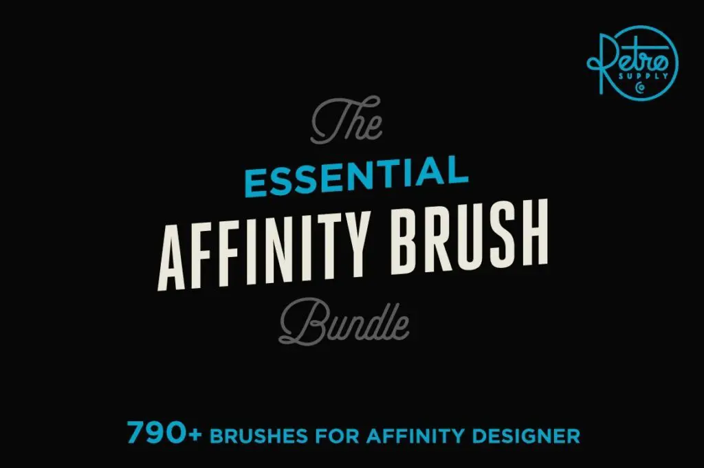 The Essential Affinity Designer Brush Bundle