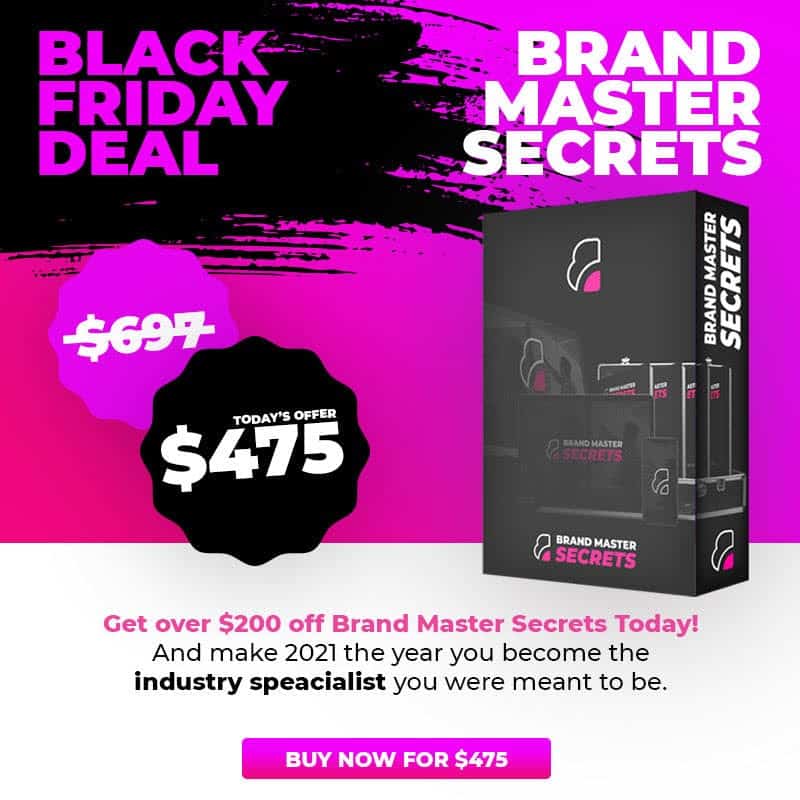 Brand Master Secrets Black Friday