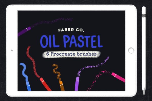 Procreate Oil Pastel Brushes