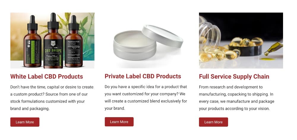 Private label CBD manufacturers