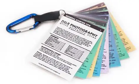 Canon DSLR Cheat Sheets Tip Cards