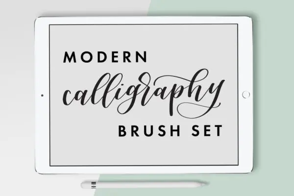 Calligraphy Procreate Brush Set