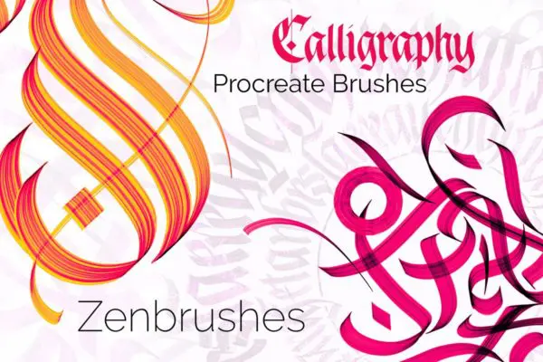 Calligraphy Procreate Brushes