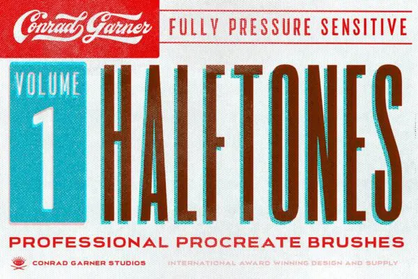 HALFTONE Brushes - Procreate