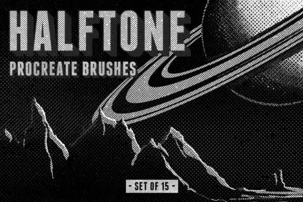 Halftone Procreate Brushes 