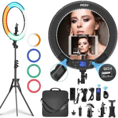 IVISII Ring Light with Remote Controller