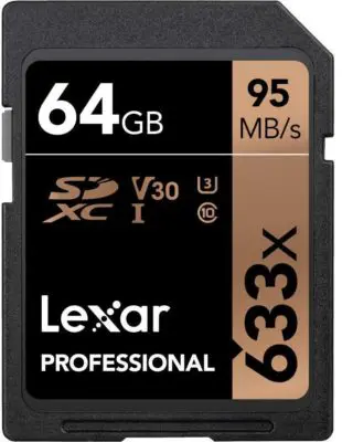 Lexar Professional 633x SDXC UHS-I 