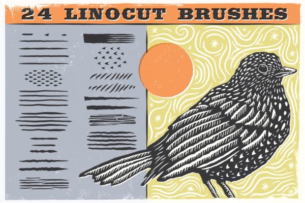 Linocut Brushes