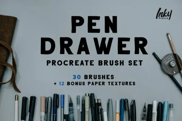 Pen Drawer Procreate Pack
