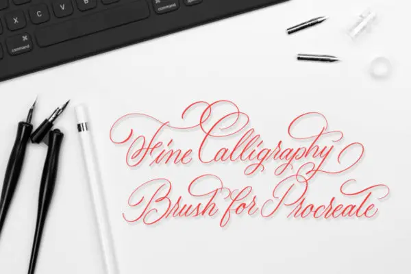 Procreate Fine Calligraphy Brush