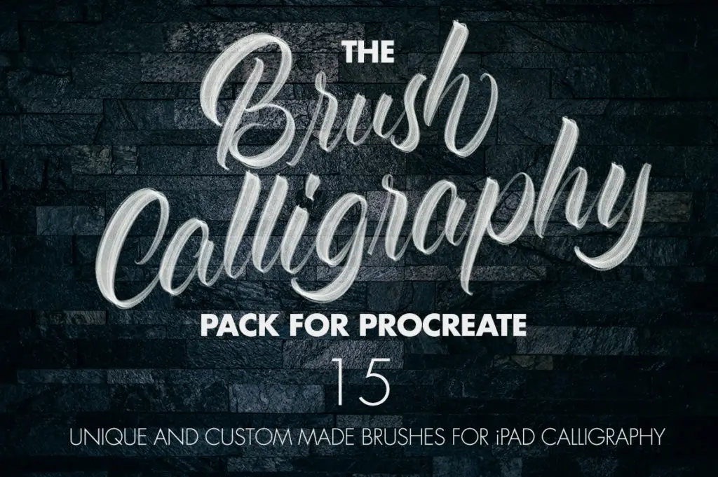 The Brush Calligraphy Procreate Pack