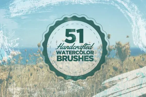 51 Handcrafted Watercolor Brushes