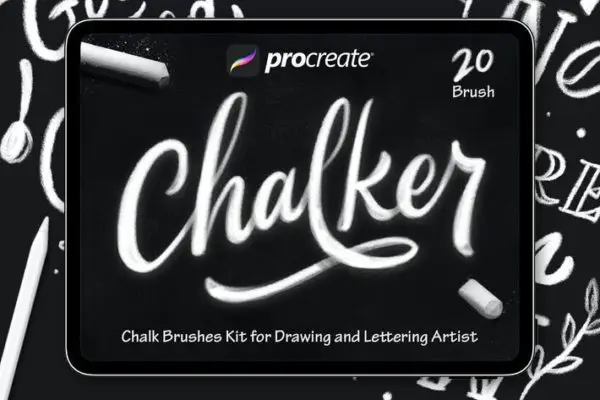 Chalker - Procreate Brushes