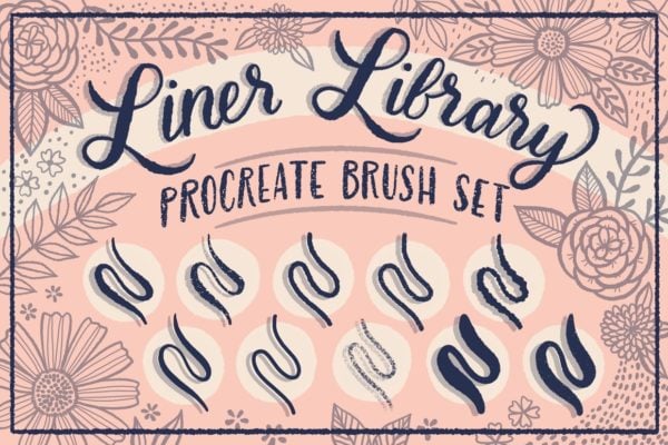 Liner Library Procreate Brush Set