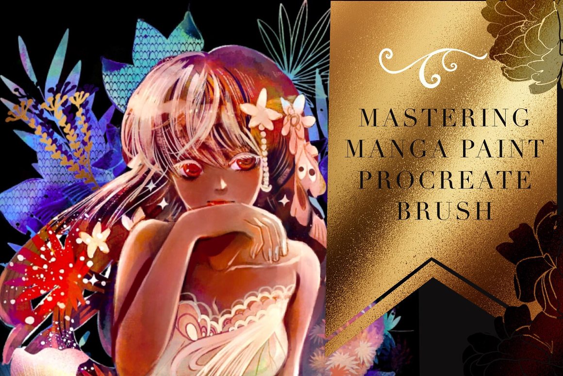 Master Manga Paint Procreate Brush - Best Manga Brushes for Procreate