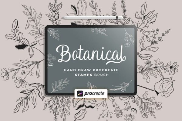 Procreate - Floral V.2 Stamps