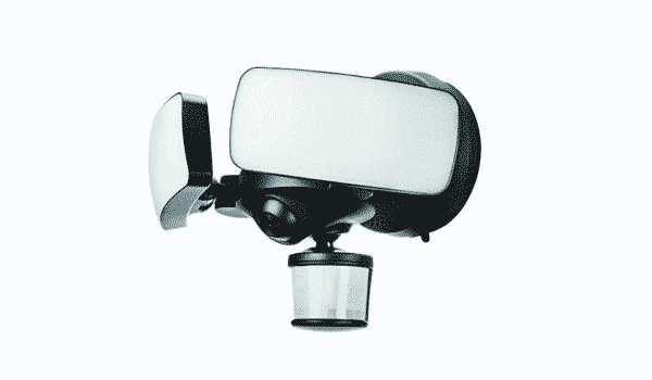 Maximus Camera Floodlight - Black - Compatible with Alexa