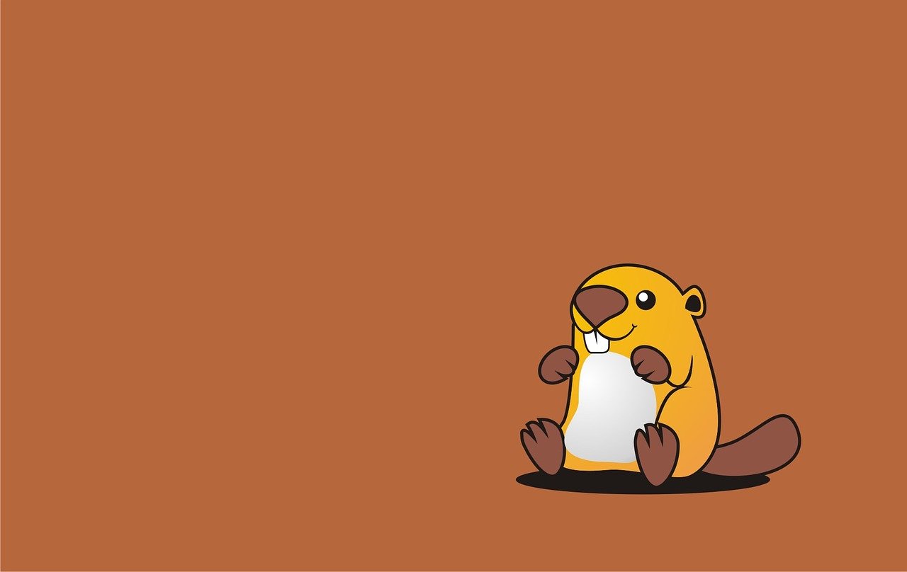 Beaver mascot website image