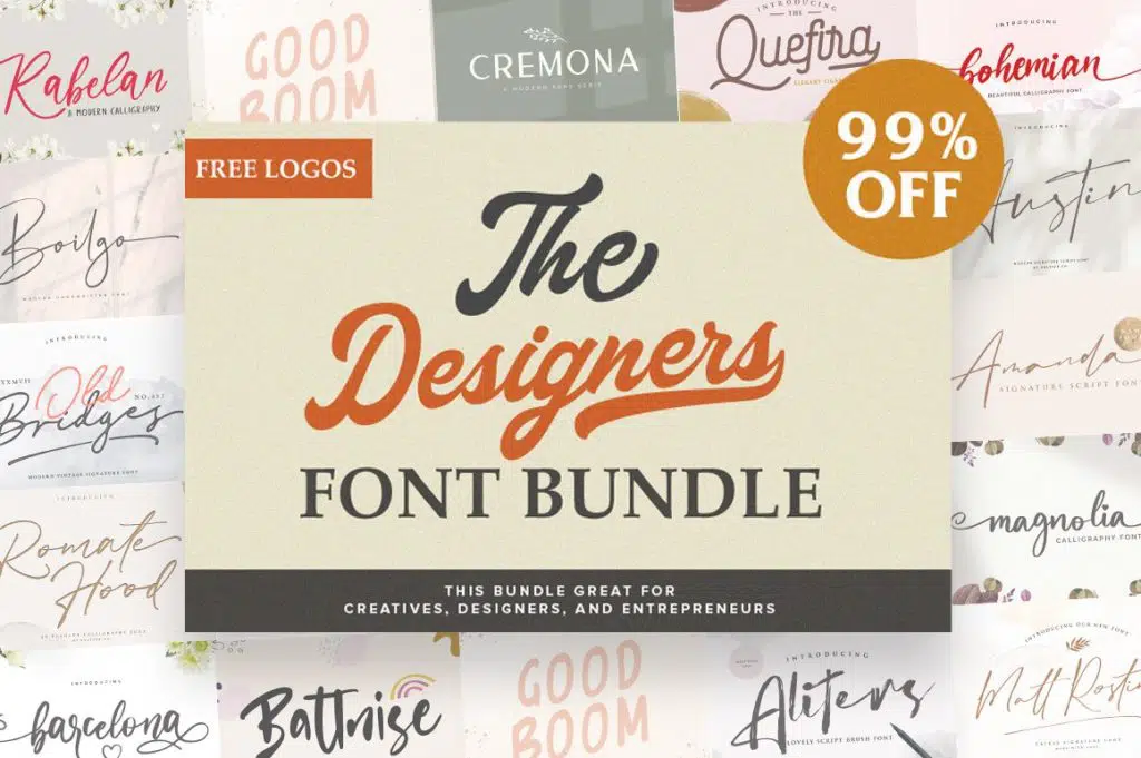 The Designer's Font Bundle 