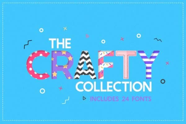 The-Crafty-Font-Collection-24-fuentes