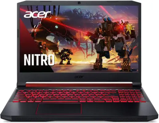 Mejores computadoras portátiles económicas para diseñadores gráficos y creativos - Acer Nitro 5