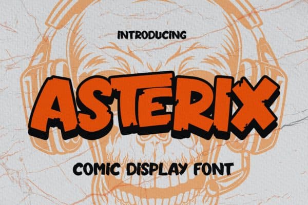 Asterix Typeface