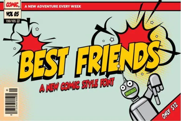 Best Amigos - Comic Font