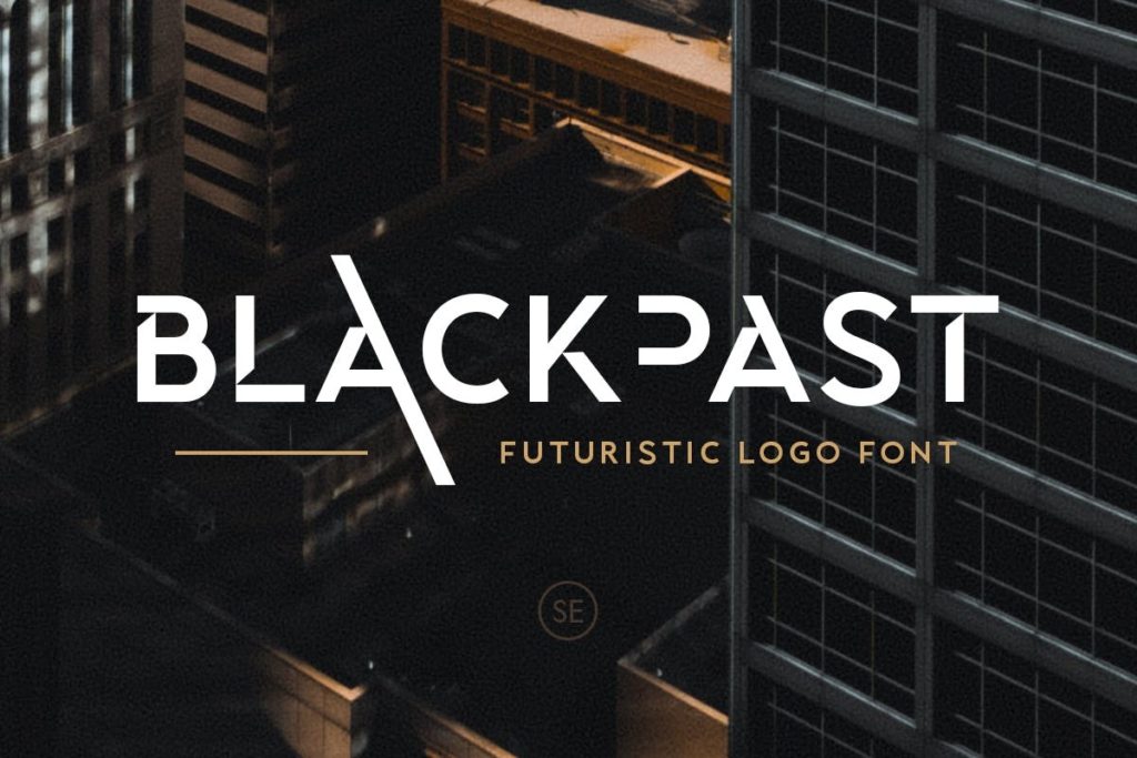Blackpast Futuristic Logo Font- Best Tech Fonts