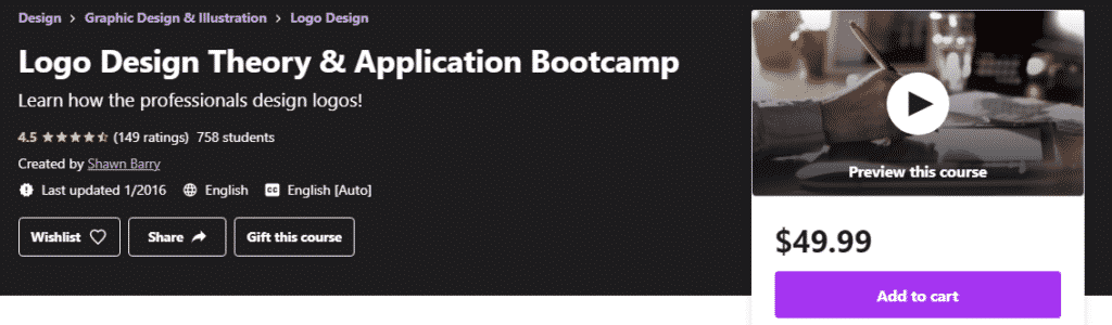 Logo Design Theory & Application Bootcamp
