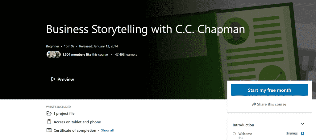 Business Storytelling with C.C. Chapman