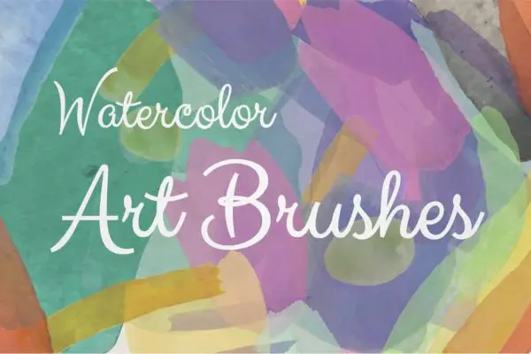 Watercolor Illustrator Art Brushes