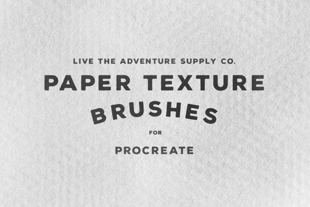 Paper Texture Brushes for Procreate