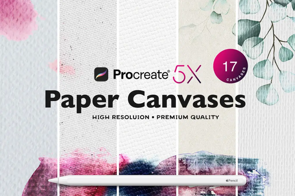 Procreate Paper Canvases