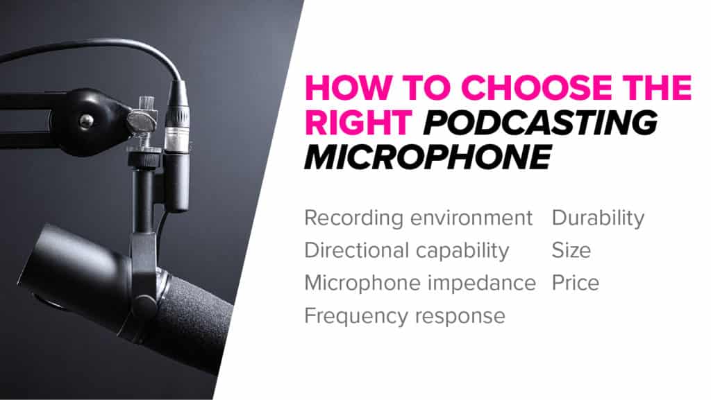 Things to consider before buying a microphone