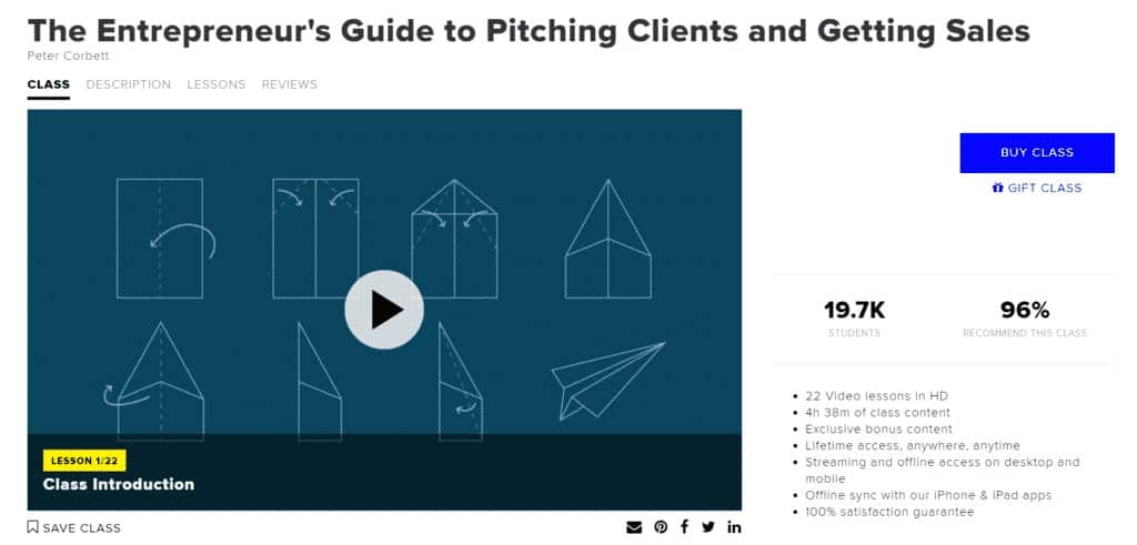 The Entrepreneur's Guide to Pitching Clients and Getting Sales