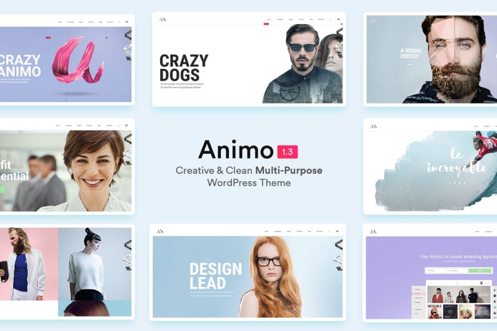 Animo – Creative & Clean Multi-Purpose WordPress T