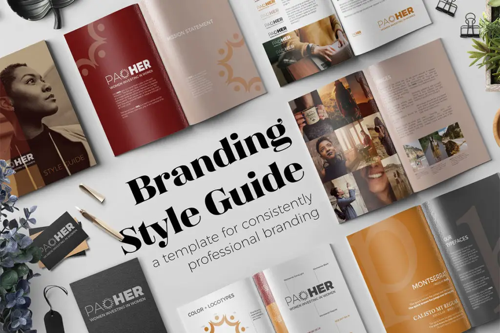 Branding Style Guide Template for InDesign
