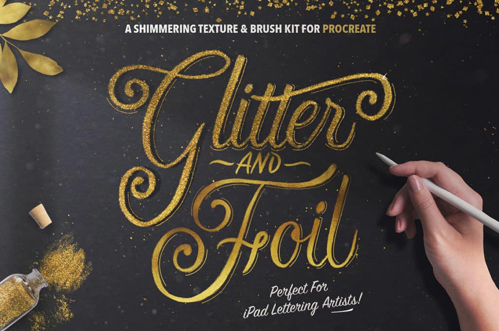 Glitter and Foil Kit for Procreate