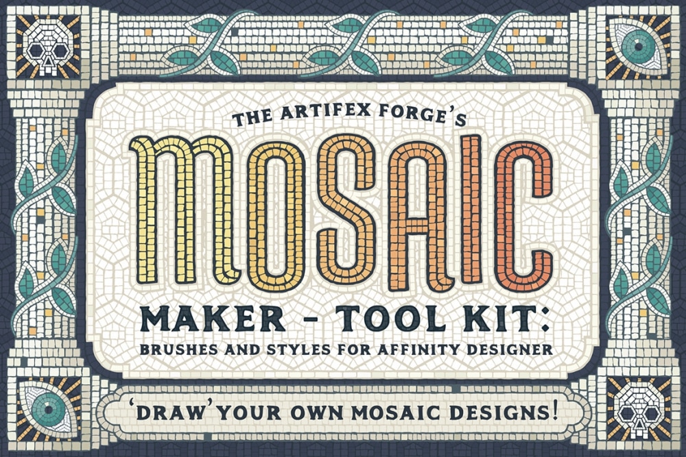 Mosaic Maker – Affinity Brushes & Patterns