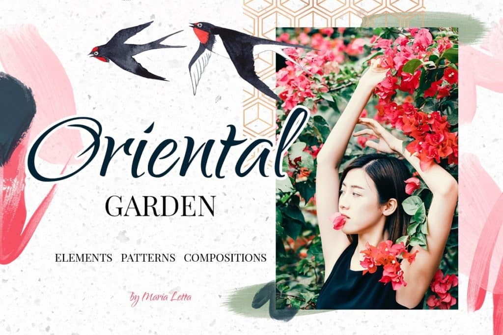 Oriental Garden – Chinoiserie Set