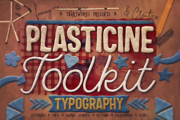 Plasticine Typography Toolkit