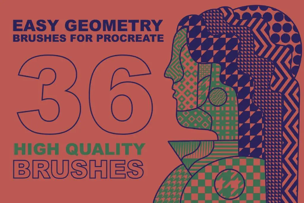 Procreate Easy Geometry brushes