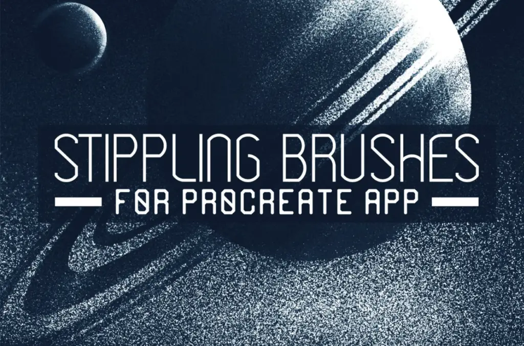 Stippling Procreate Brushes