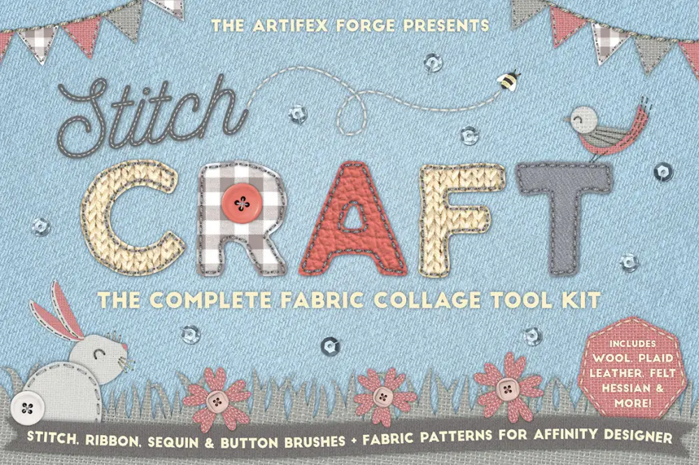 Stitch Craft – Brushes & Styles for Affinity