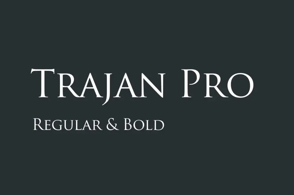Trajan Pro