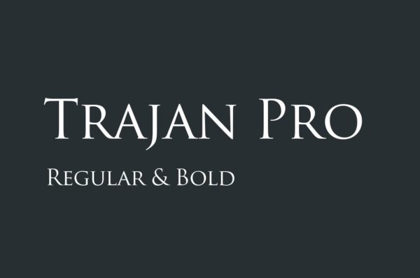 Trajan Pro-Best Professional Fonts